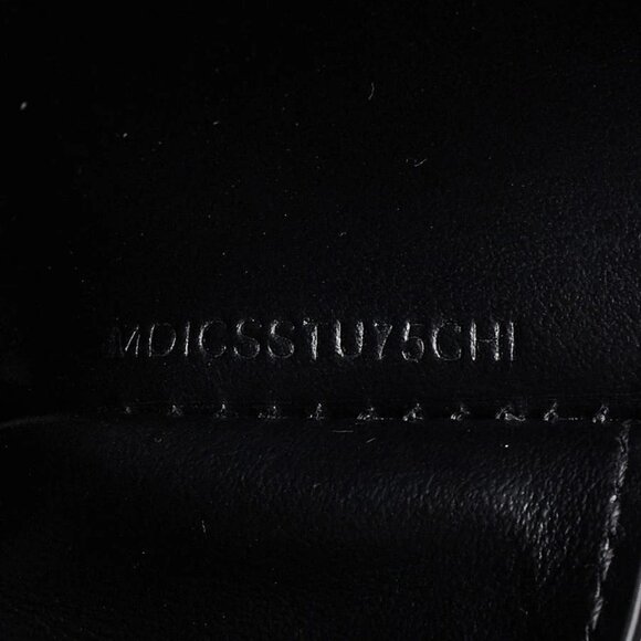 Burberry Black Grained Leather TB Compact Lark Wallet - Picture 8 of 9